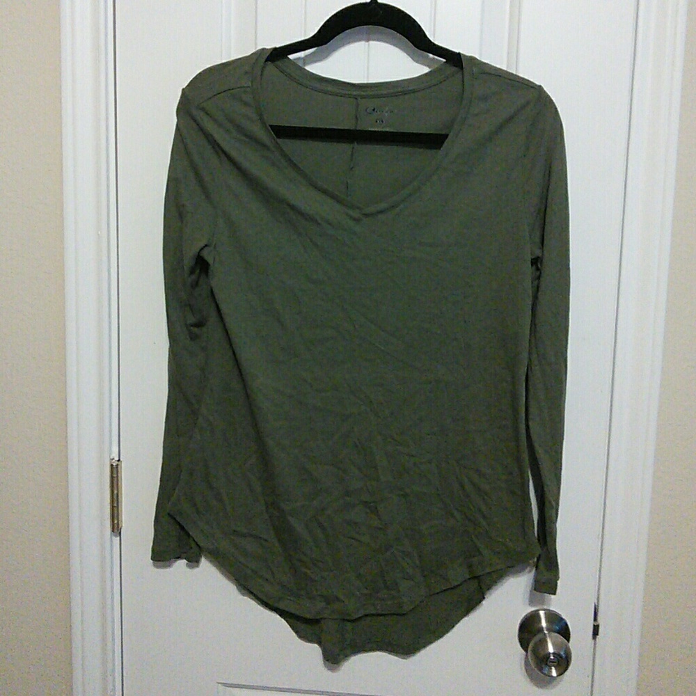 Curfew Green long sleeve shirt